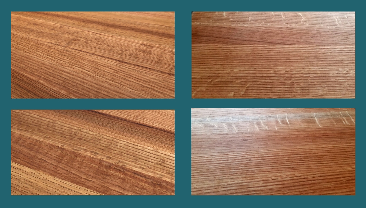 Medullary Rays Are Naturally Occurring in Oak Wood Butcher Block Co.