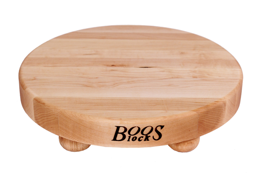 John Boos Maple Round Butcher Block Board w... Butcher Block Co.