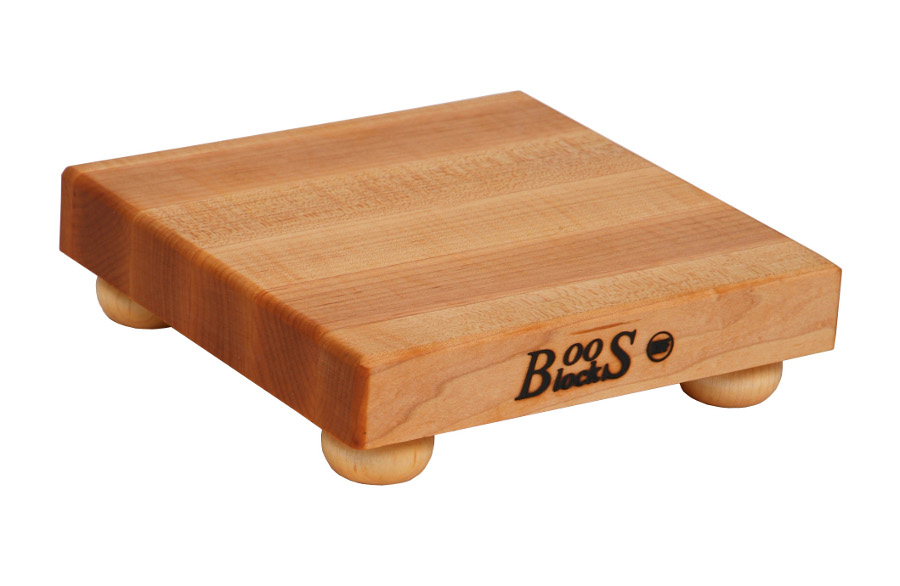Boos Butcher Block Square Cutting Board With Legs