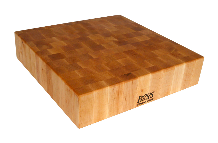 Large Maple End Grain Butcher Block Chef Grade Thick Cutting Board