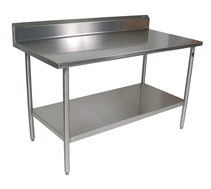 John Boos Stainless Steel Table With a Riser