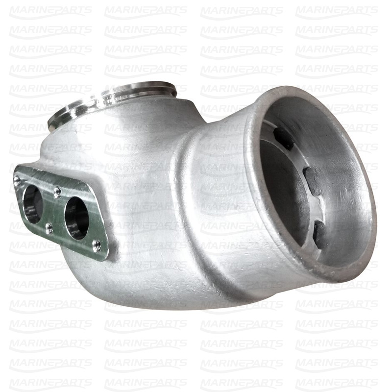 Exhaust Elbow in Stainless Steel for Volvo Penta 31, 41 diesel engines