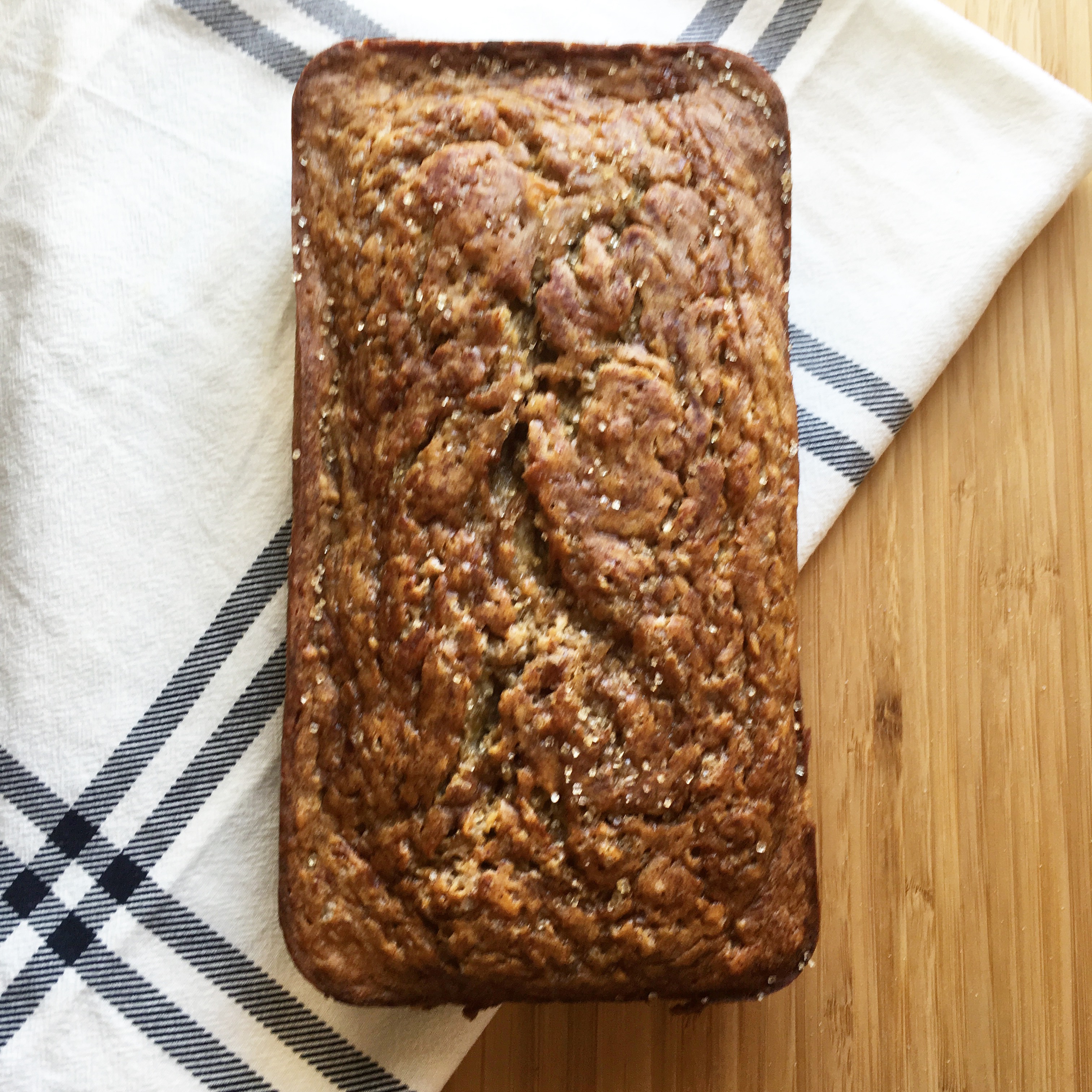 Healthy Banana Oatmeal Bread Chelsea Cauley