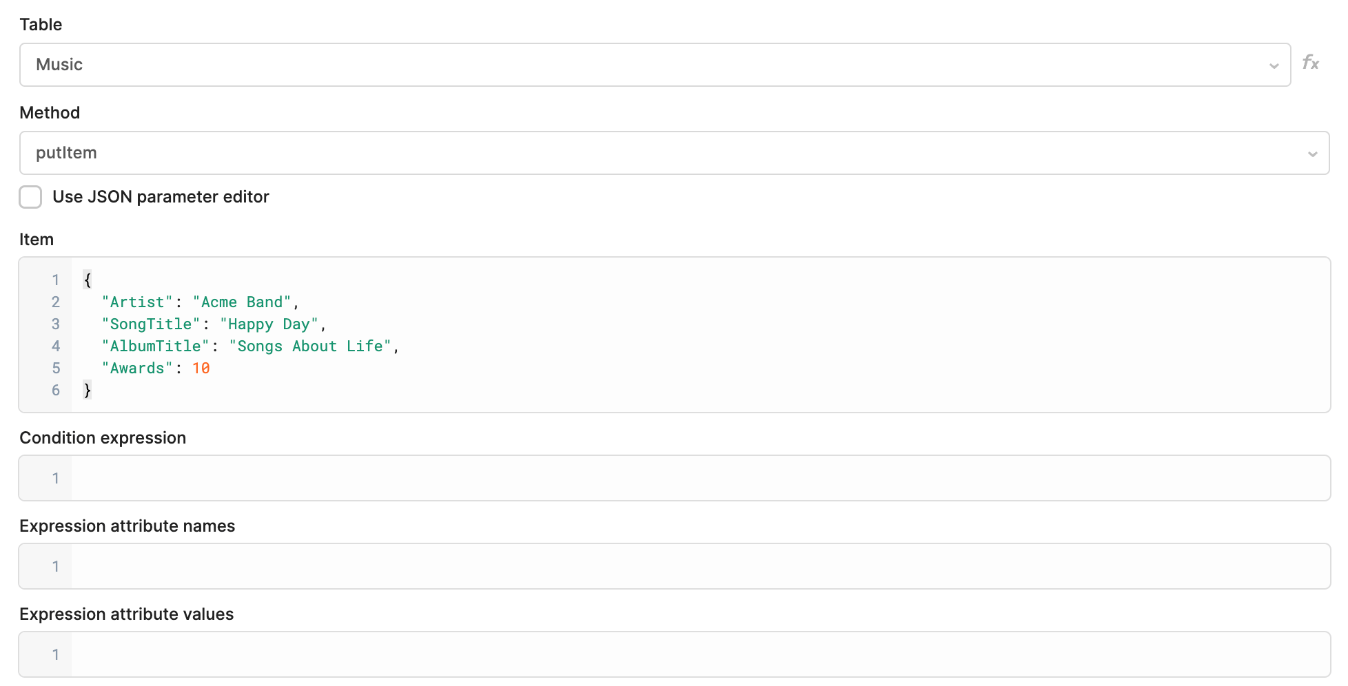 Connect to Amazon DynamoDB Retool Docs