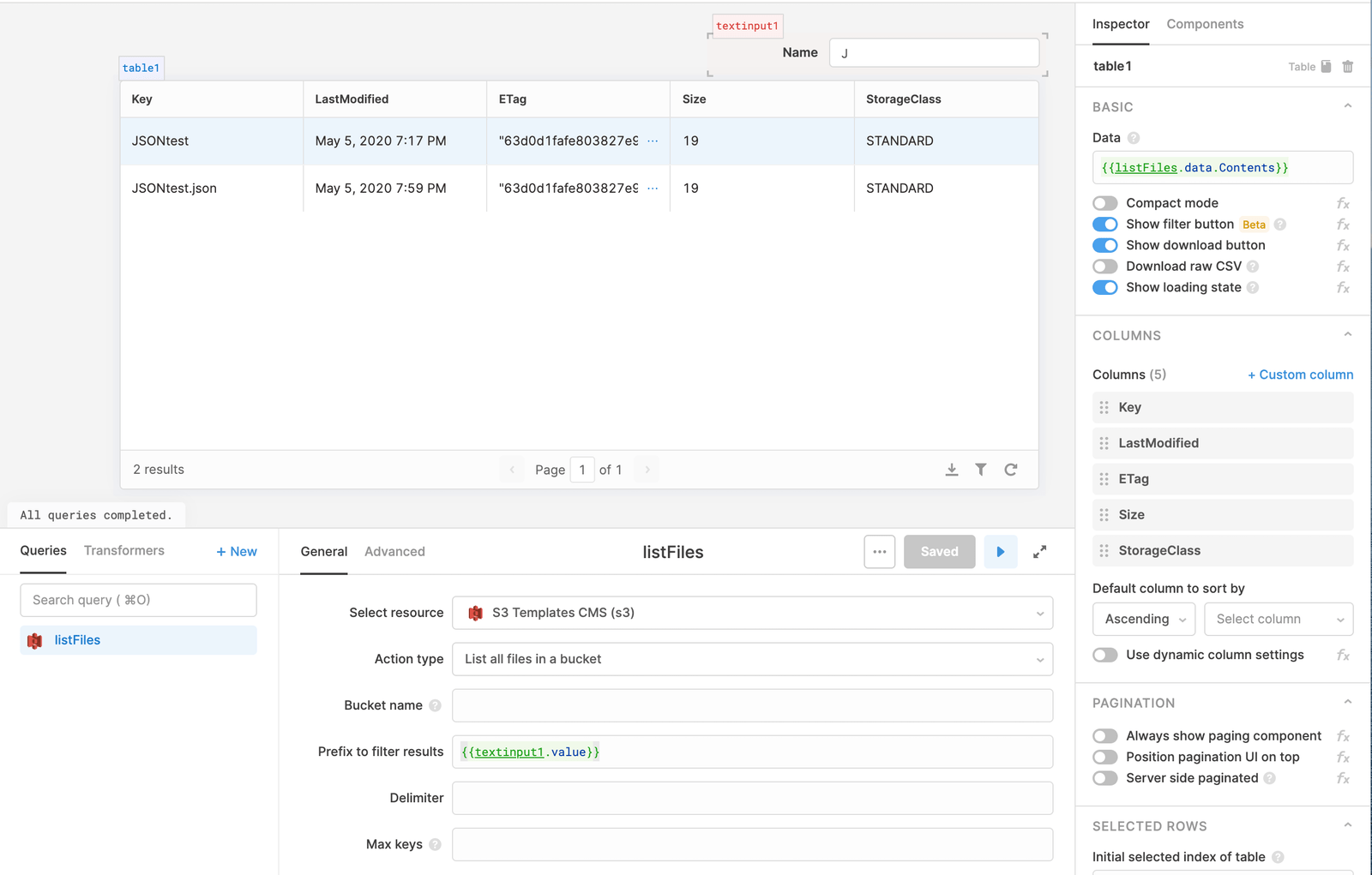 Connect to Amazon S3