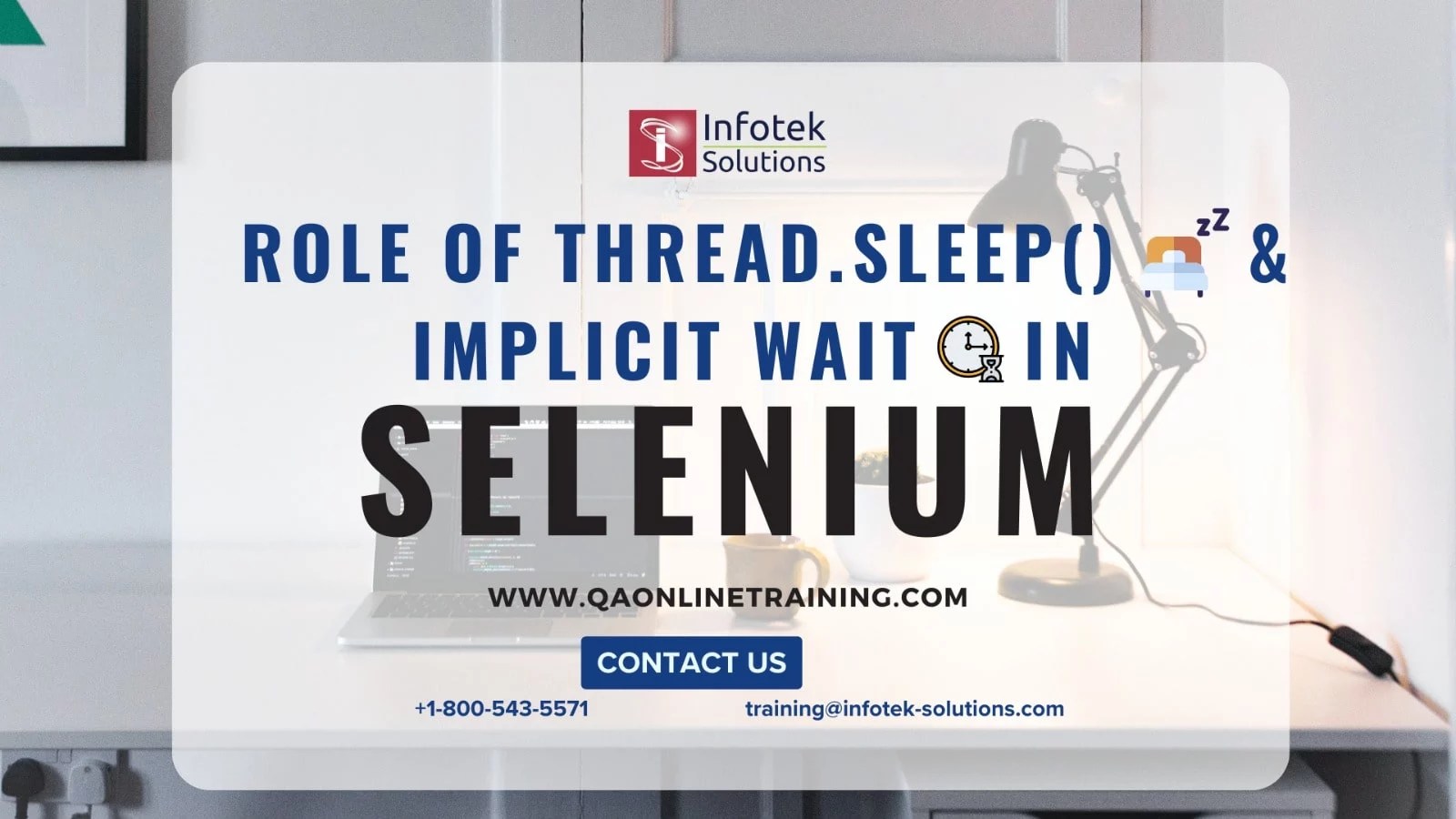 Role of Thread.sleep() & Implicit wait in Selenium Driver