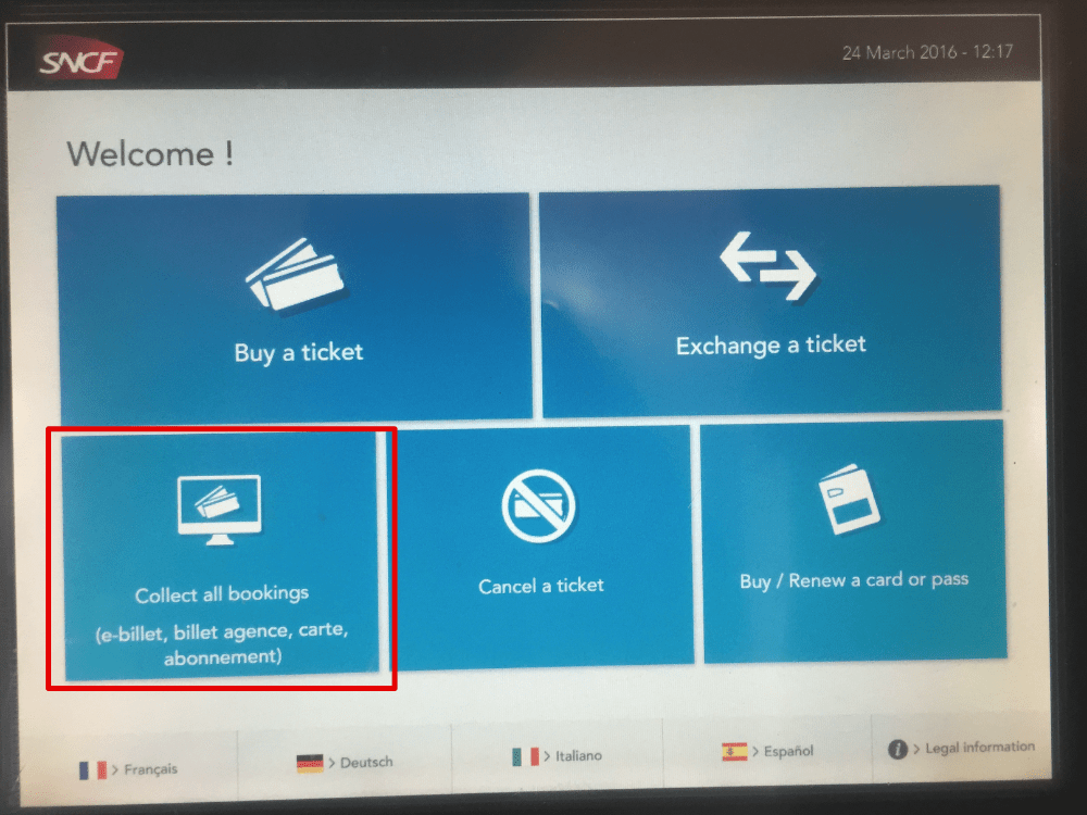 How do I print my ticket at a French (SNCF) station? Trainline Help (FAQ)