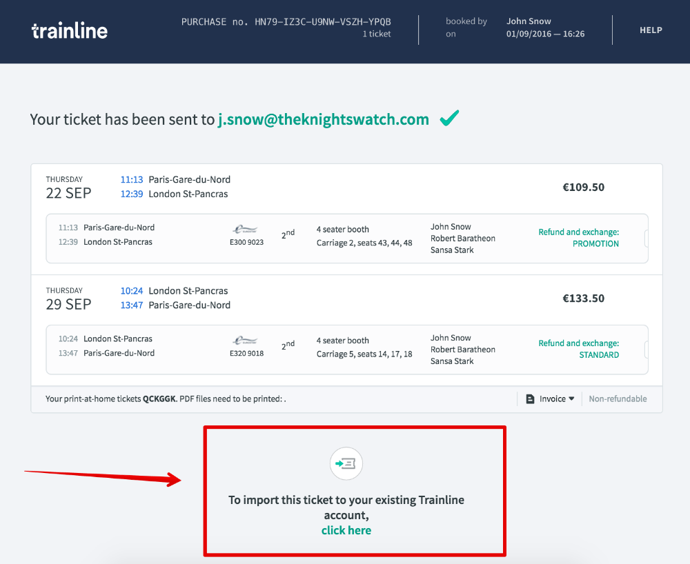 How do I import my tickets into my Trainline account? Trainline Help (FAQ)