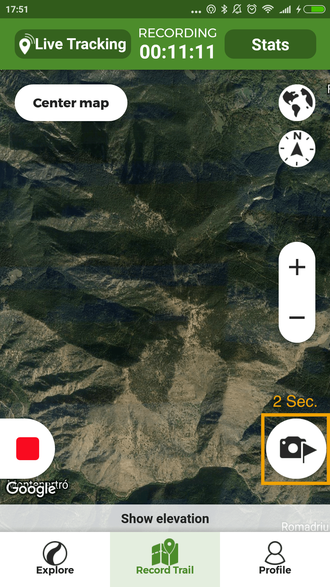 Creating a Waypoint with the App Wikiloc Help