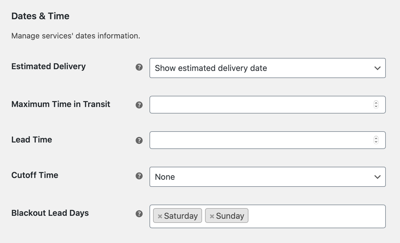 Calculate Shipping Rates FedEx