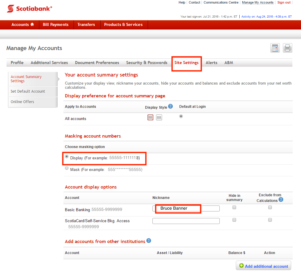 Bank and/or investments* through u.s. How do I verify my Scotiabank account? - Lending Loop ...