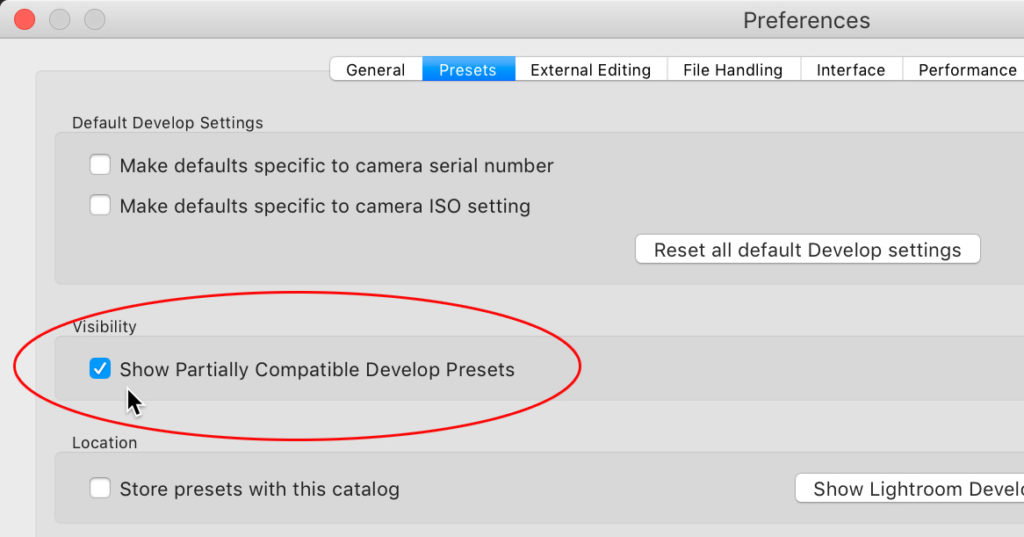 LIGHTROOM Presets and Profiles Missing REFINED Co Support
