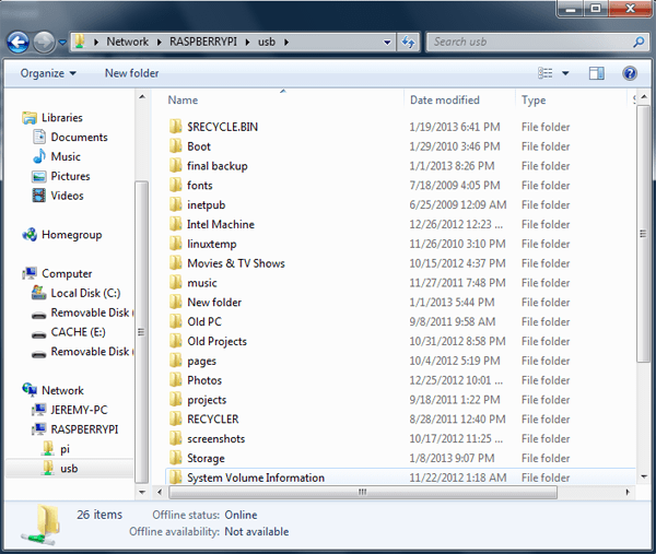 How to Build a Raspberry Pi File Server Jeremy's Raspberry Pi Blog