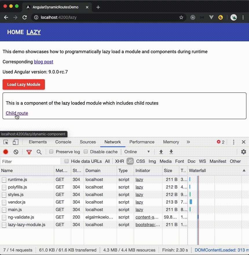 Manually Lazy Load Modules And Components In Angular Michael Hoffmann