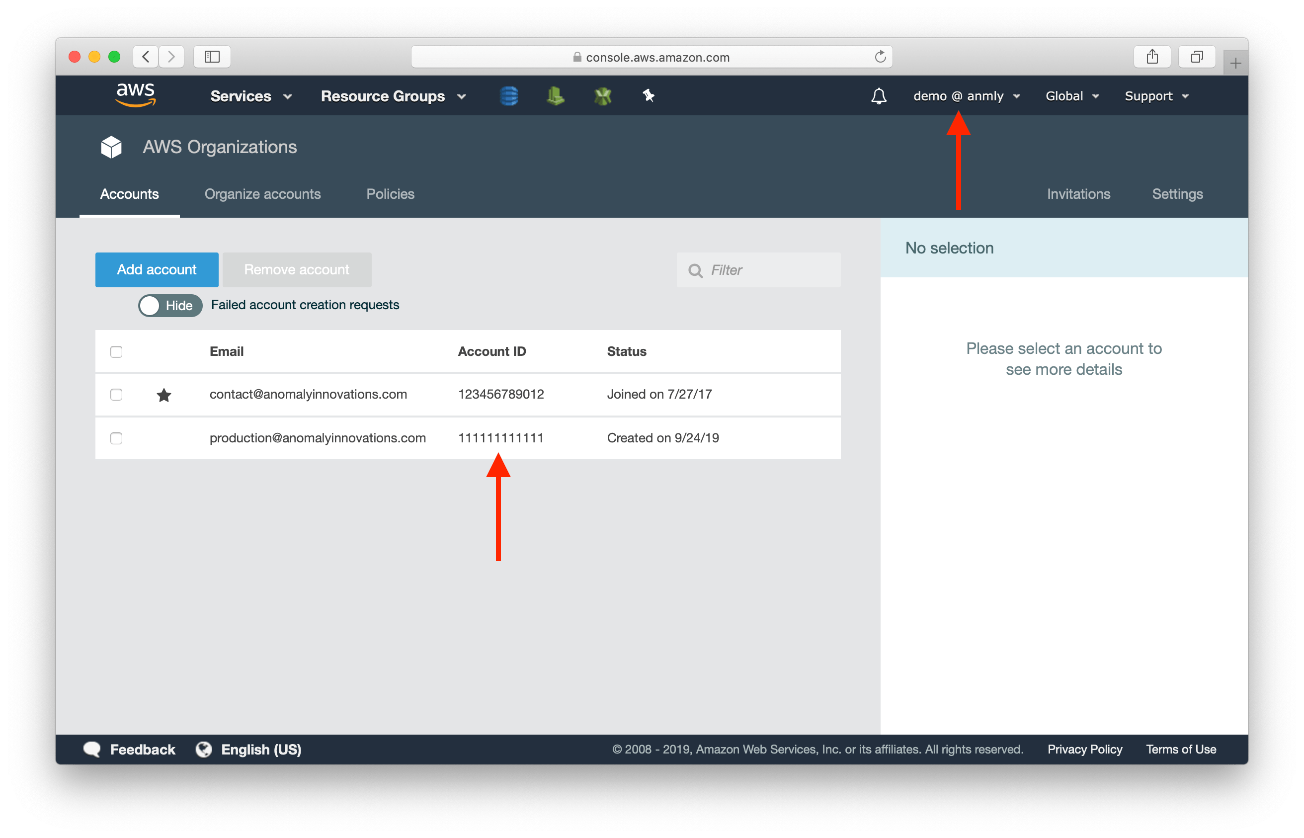 Manage AWS Accounts Using AWS Organizations