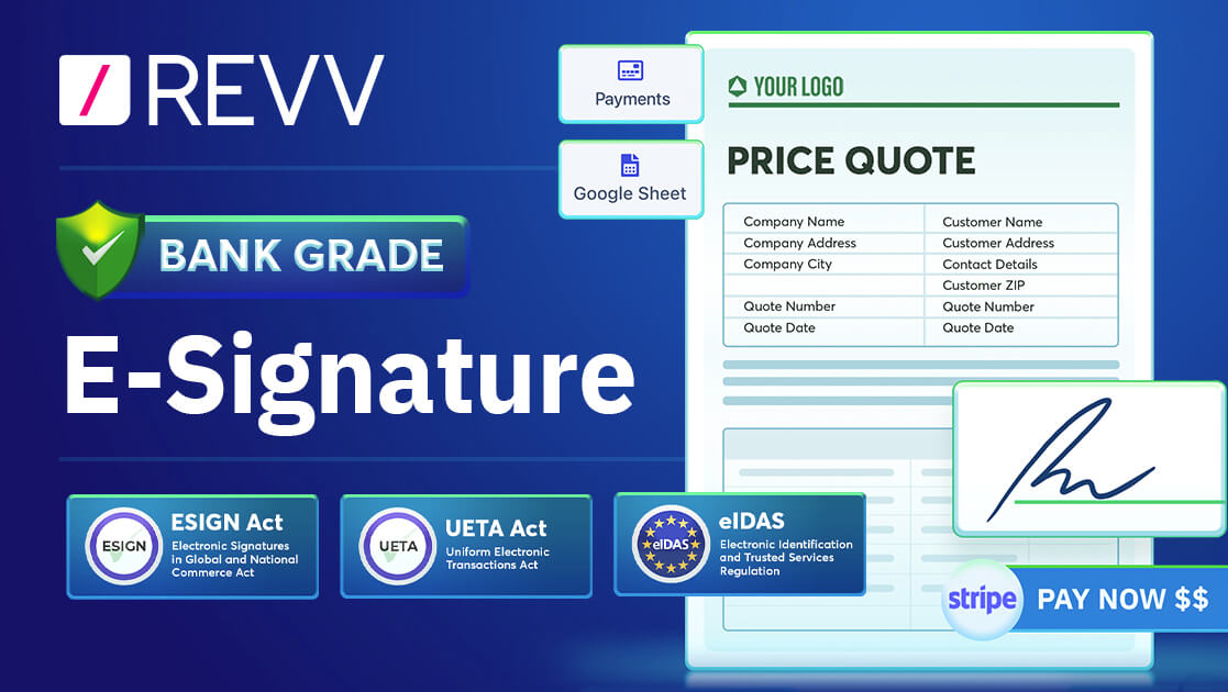Easiest Electronic Signature Software Revv