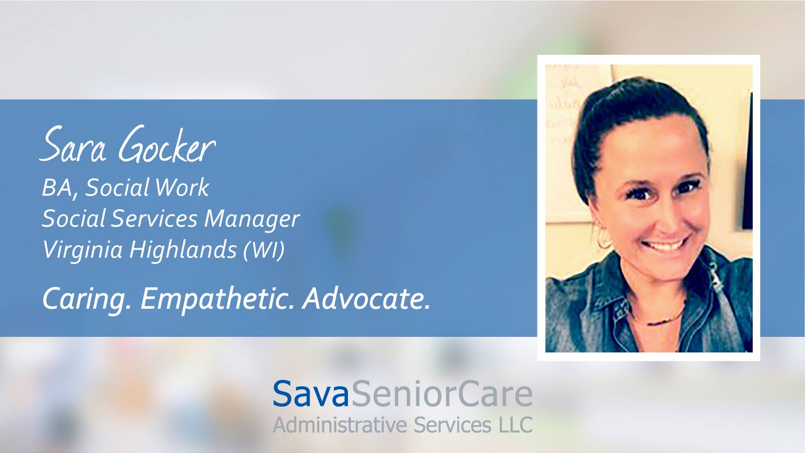 What's happening now at Sava Senior Care