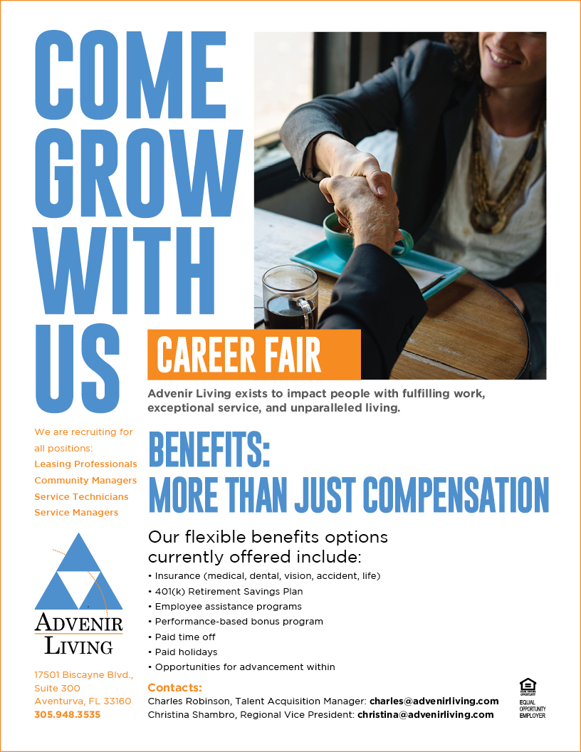 Advenir Living Mission, Benefits, and Work Culture