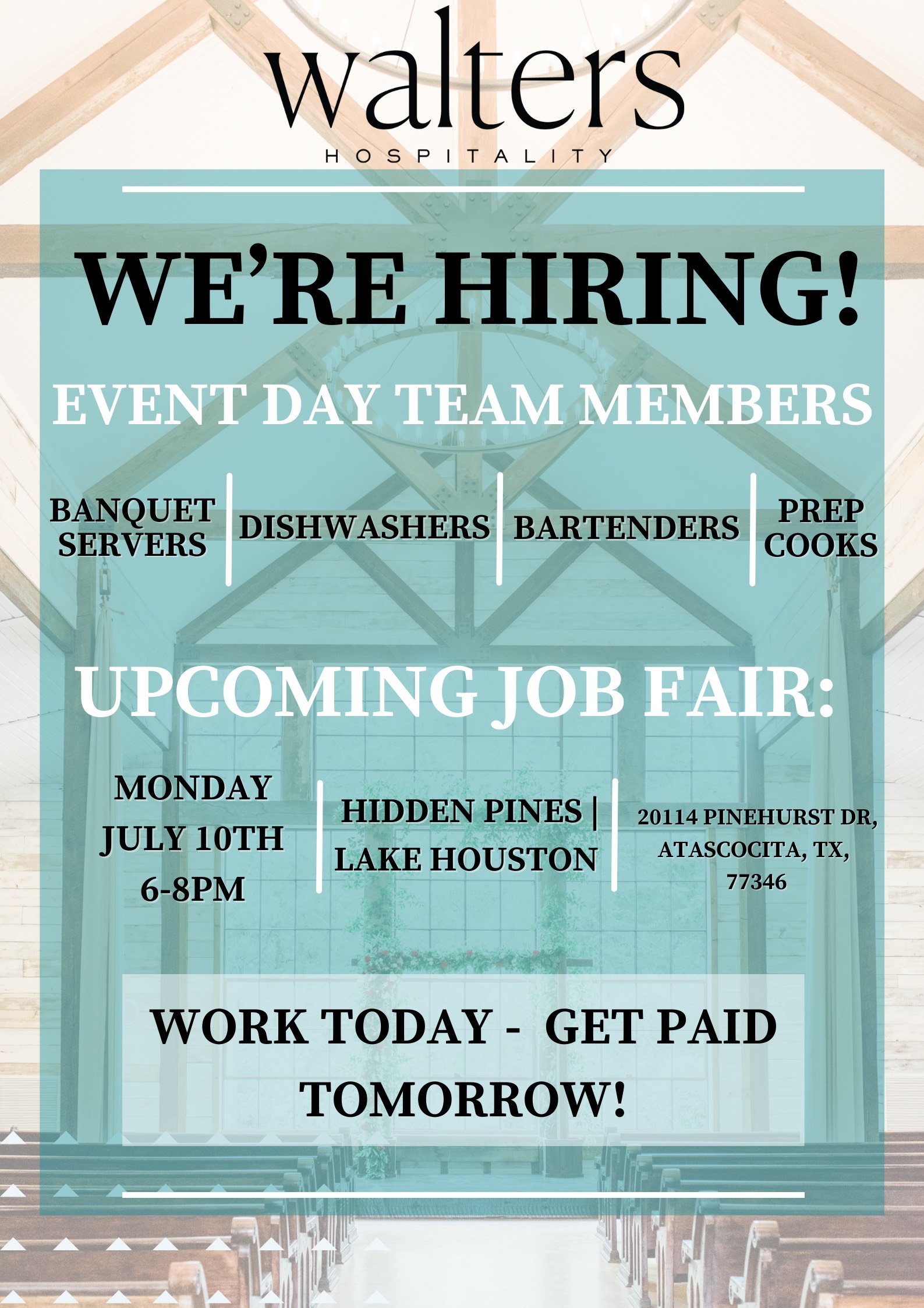 Walters Wedding Estates Mission, Benefits, and Work Culture