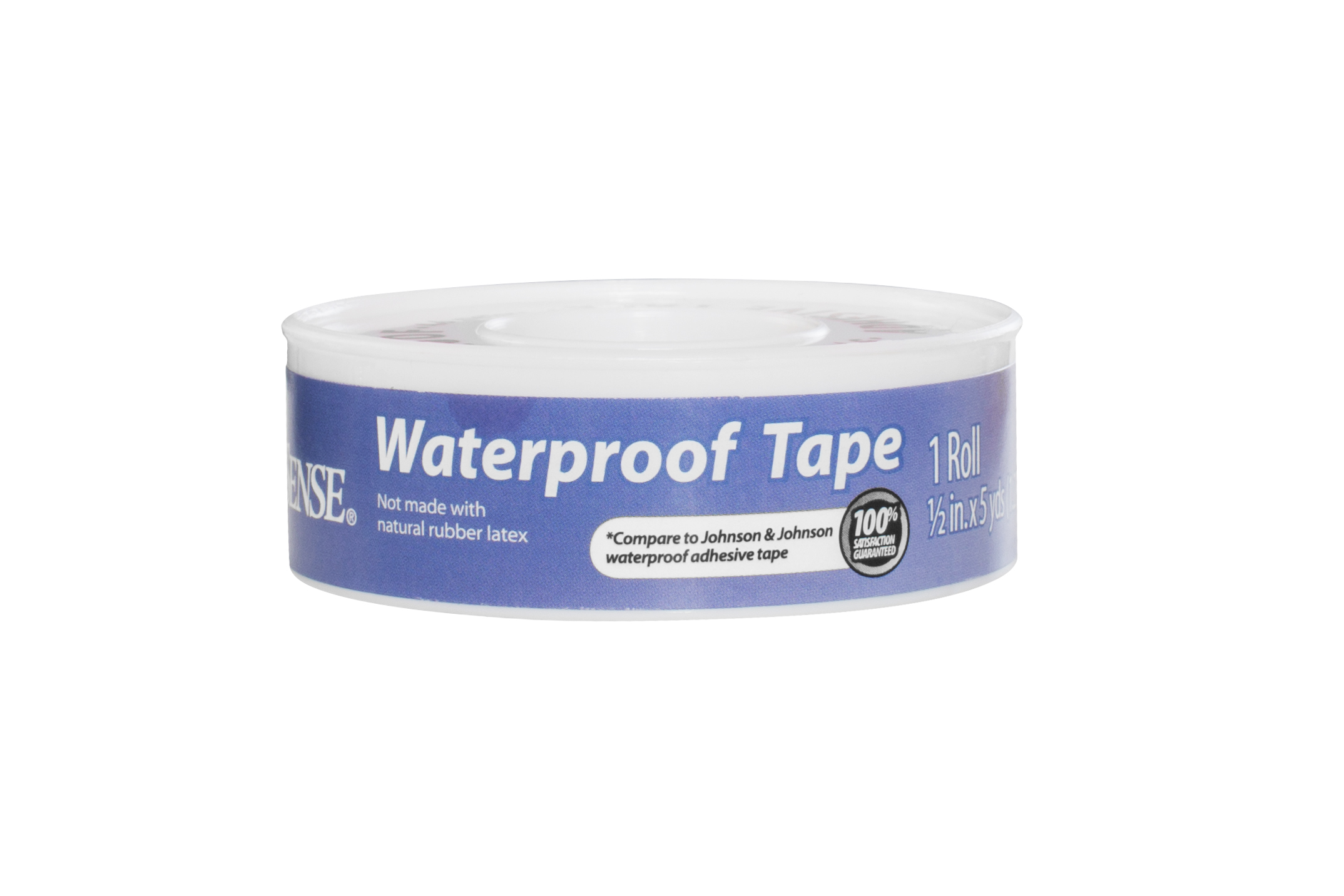 GoodSense® Waterproof Adhesive Tape, 1/2"x5 yds/ea