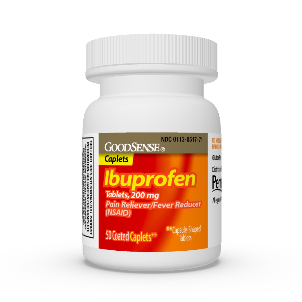 GoodSense® Ibuprofen Tablets 200 mg, 50 ct