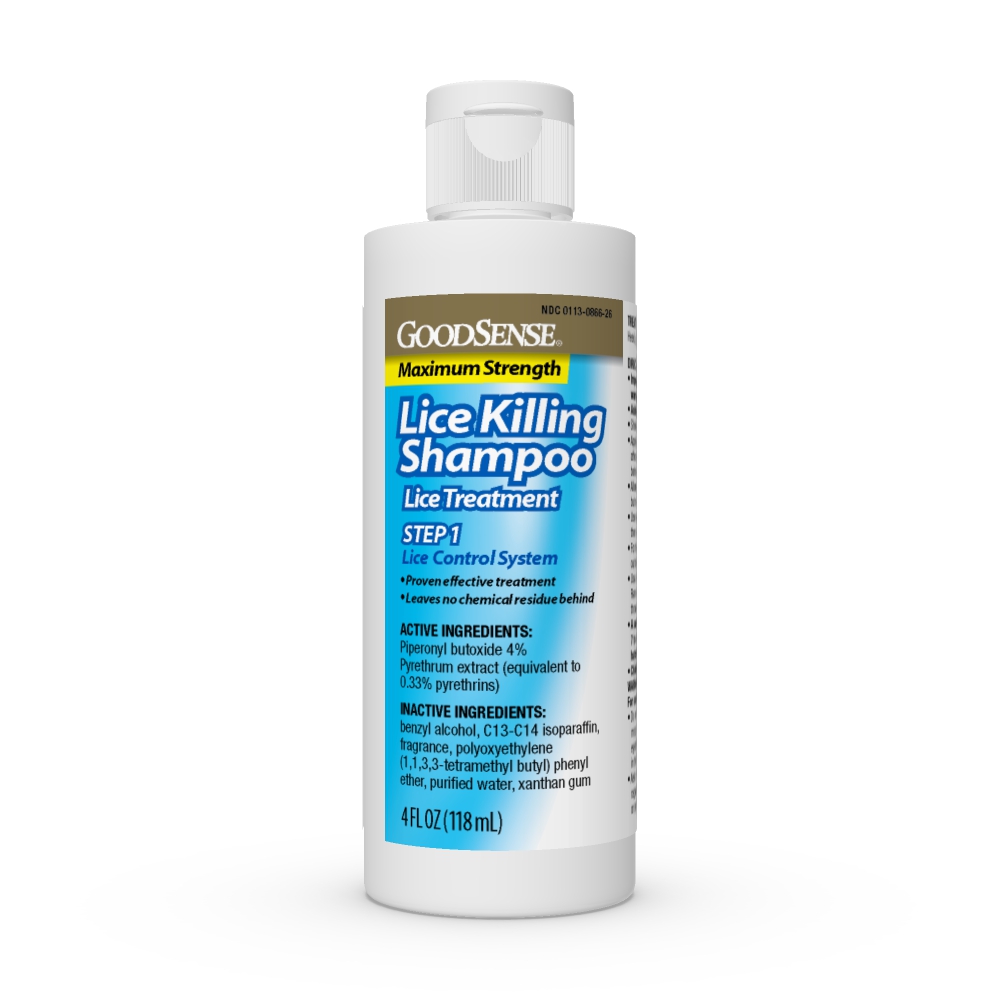 GoodSense® Lice Killing Shampoo Maximum Strength, 4 fl oz