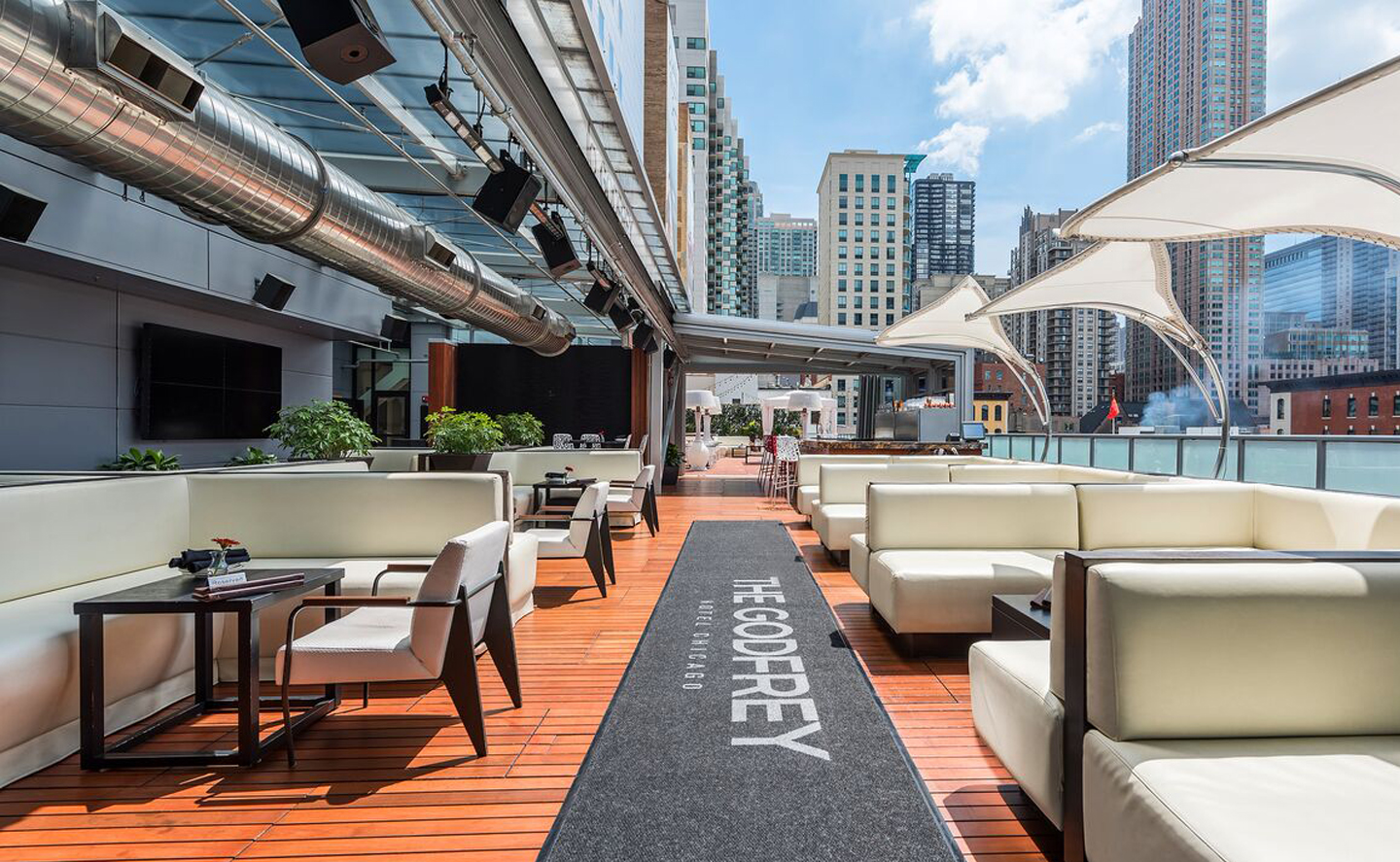 IO Godfrey Rooftop Bottle Service & VIP Table Reservations