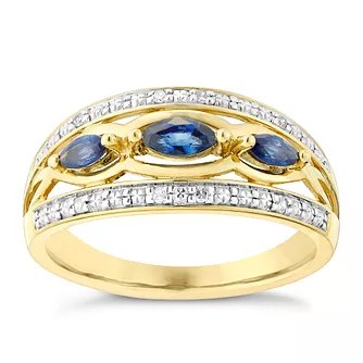 Eternity Sapphire Rings H Samuel