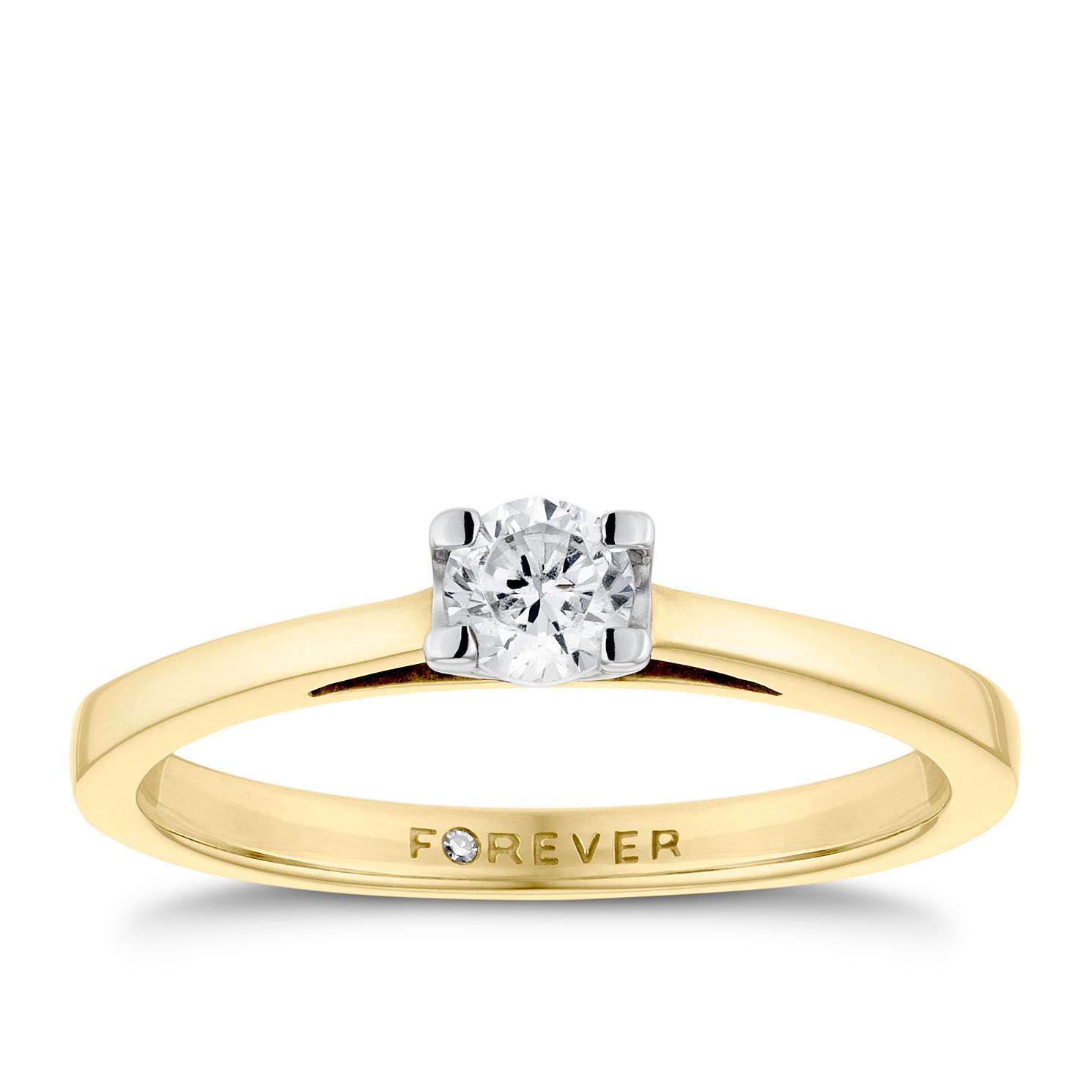 Sale > h samuel forever engagement ring > is stock