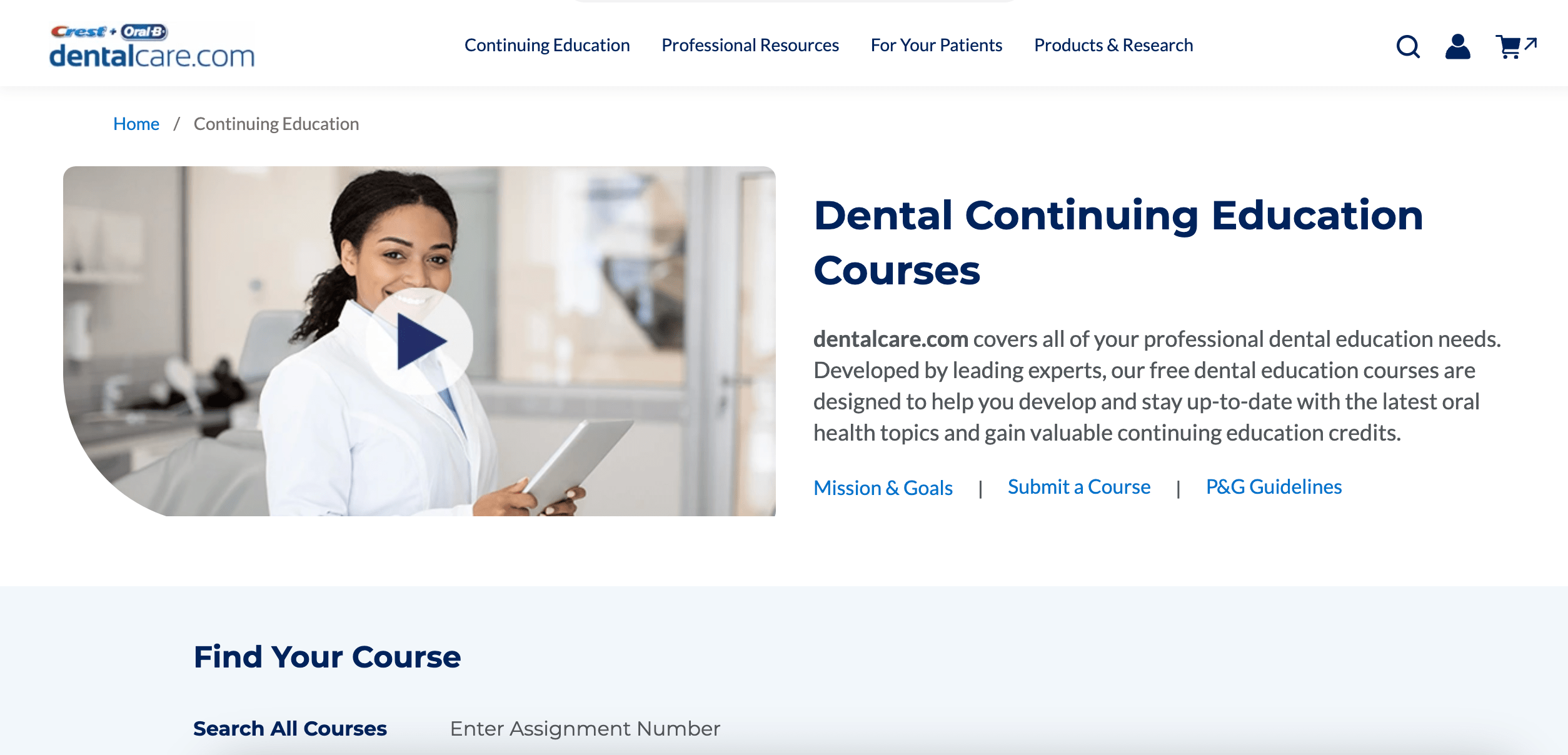 List of Free Dental Continuing Education (CE) sites Resources