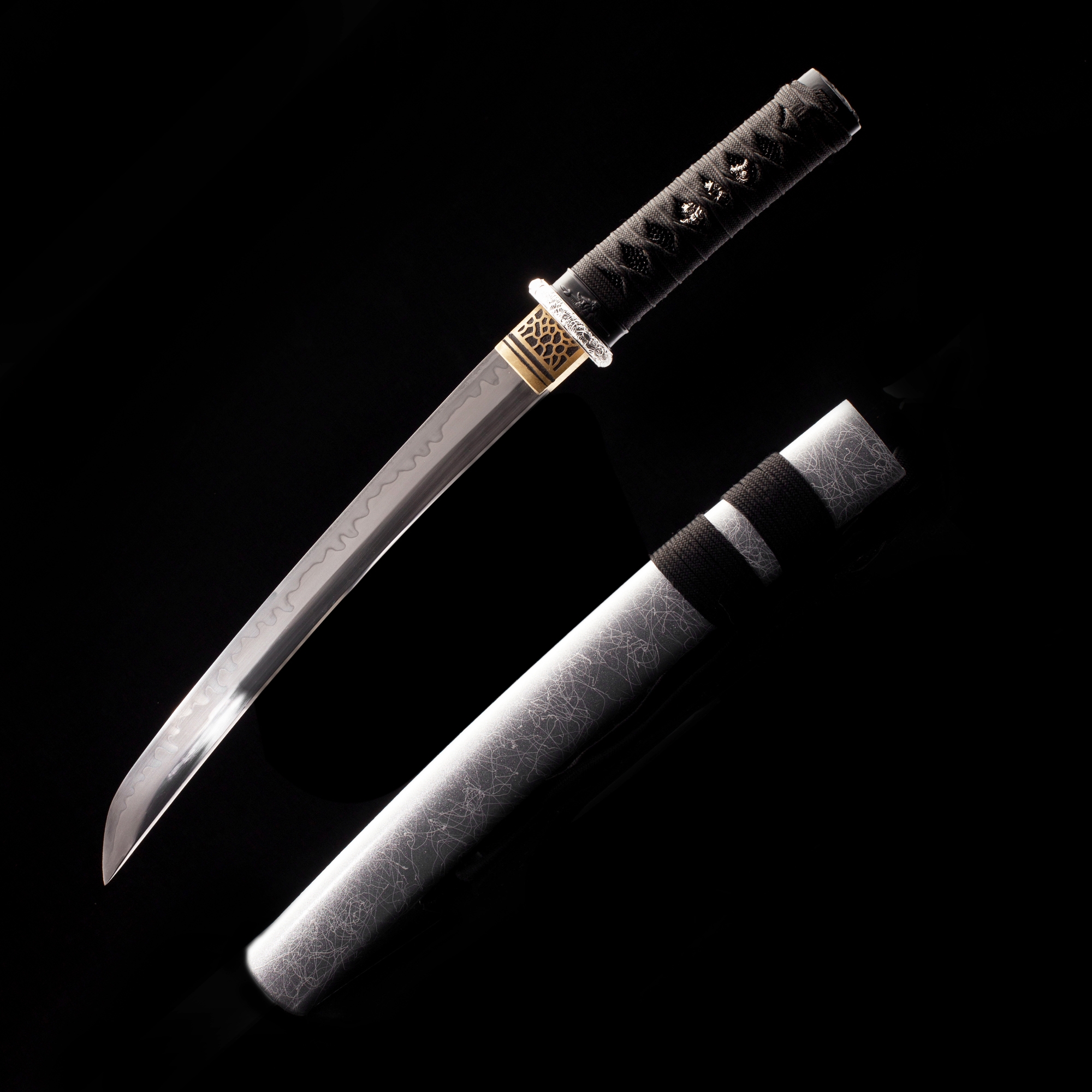 Tanto Blade Handmade Japanese Tanto Sword T10 Carbon Steel TrueKatana