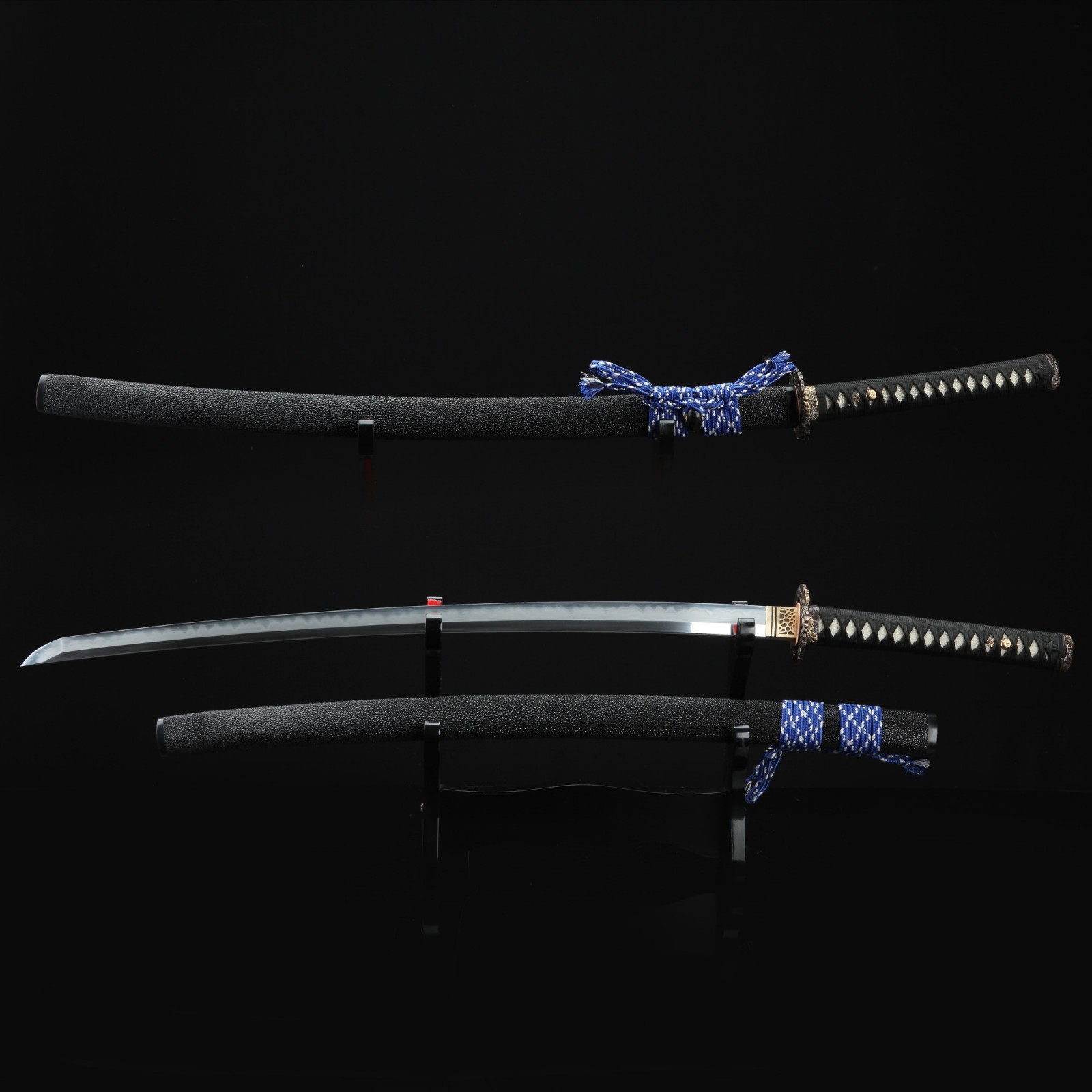 Battle Ready Katana, Authentic Japanese Katana T10 Folded Clay Tempered