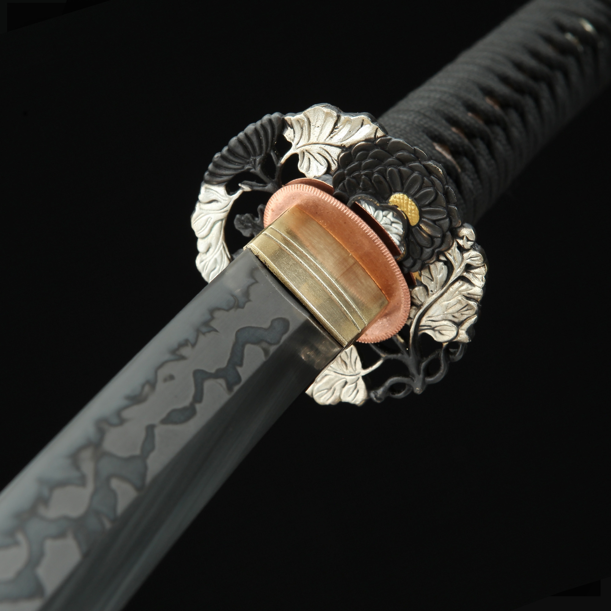 White Katana Handmade Japanese Katana Sword T10 Carbon Steel Real