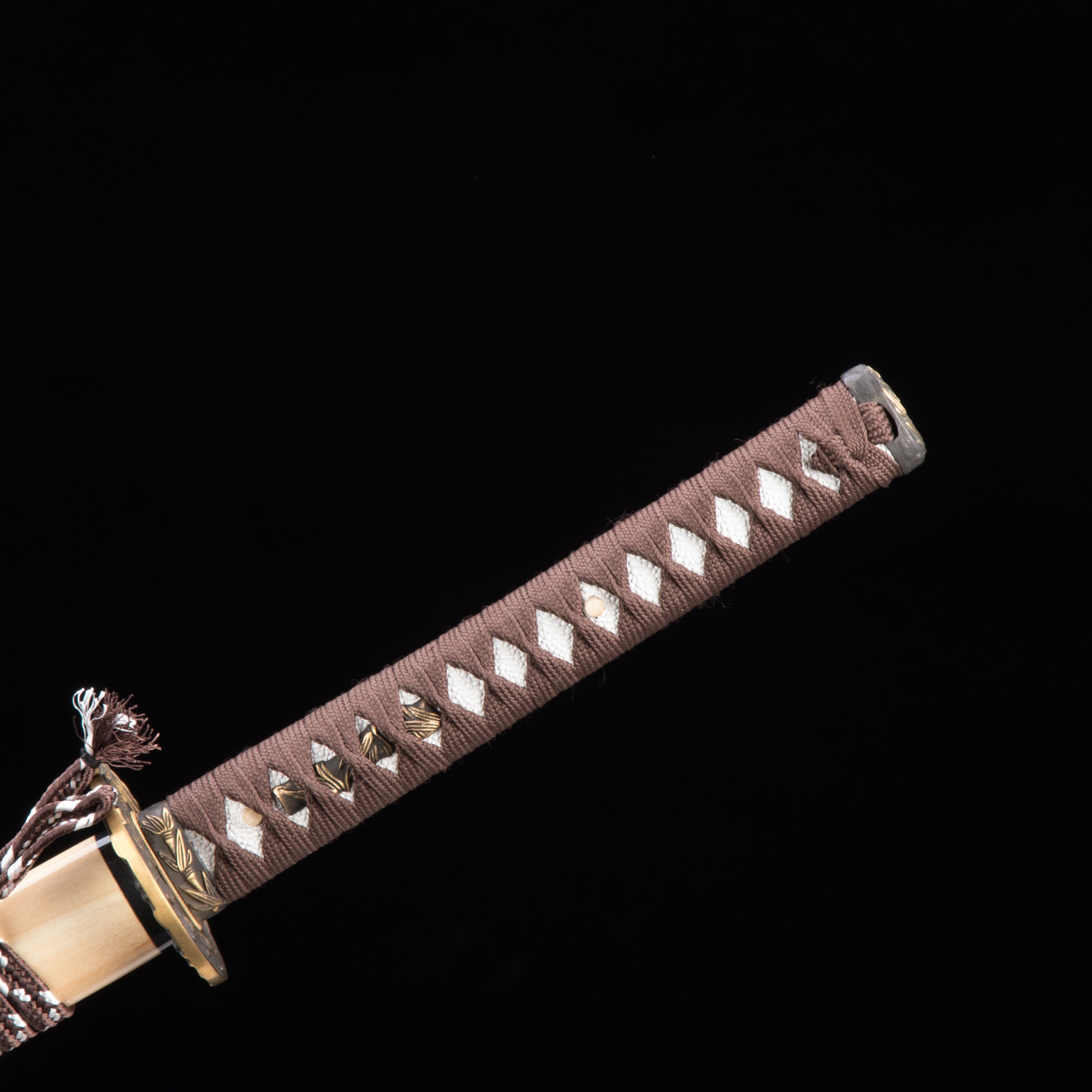 Golden Blade Katana Handmade Japanese Katana Sword T10 Carbon Steel