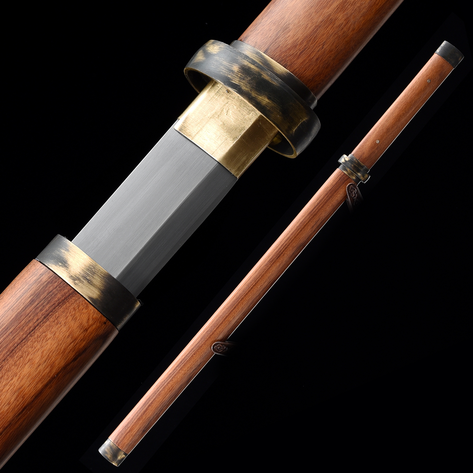 Tang Dao Épée De La Dynastie Tang Chinoise à Lame Droite En Acier à