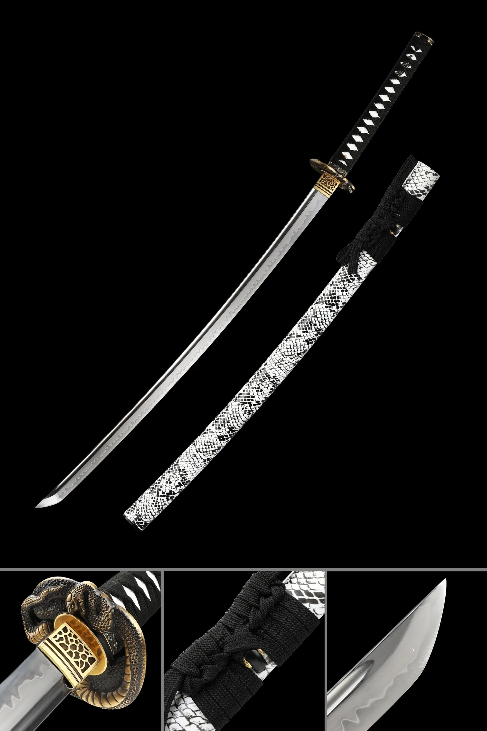 Japanese Sword Handmade Real Japanese Sword T10 Carbon Steel With