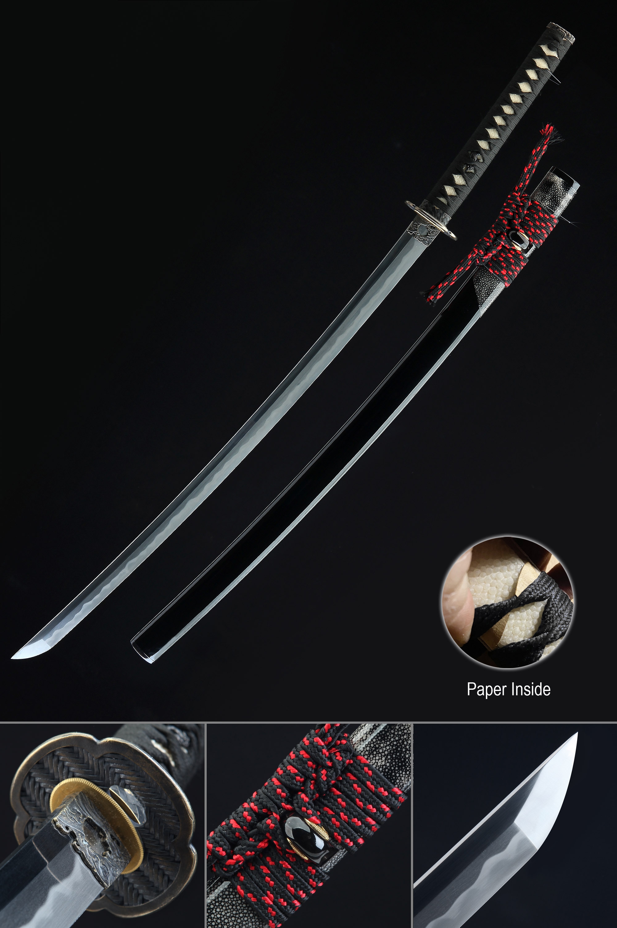 Razor Sharp Katana Highperformance Japanese Katana Sword Real Hamon