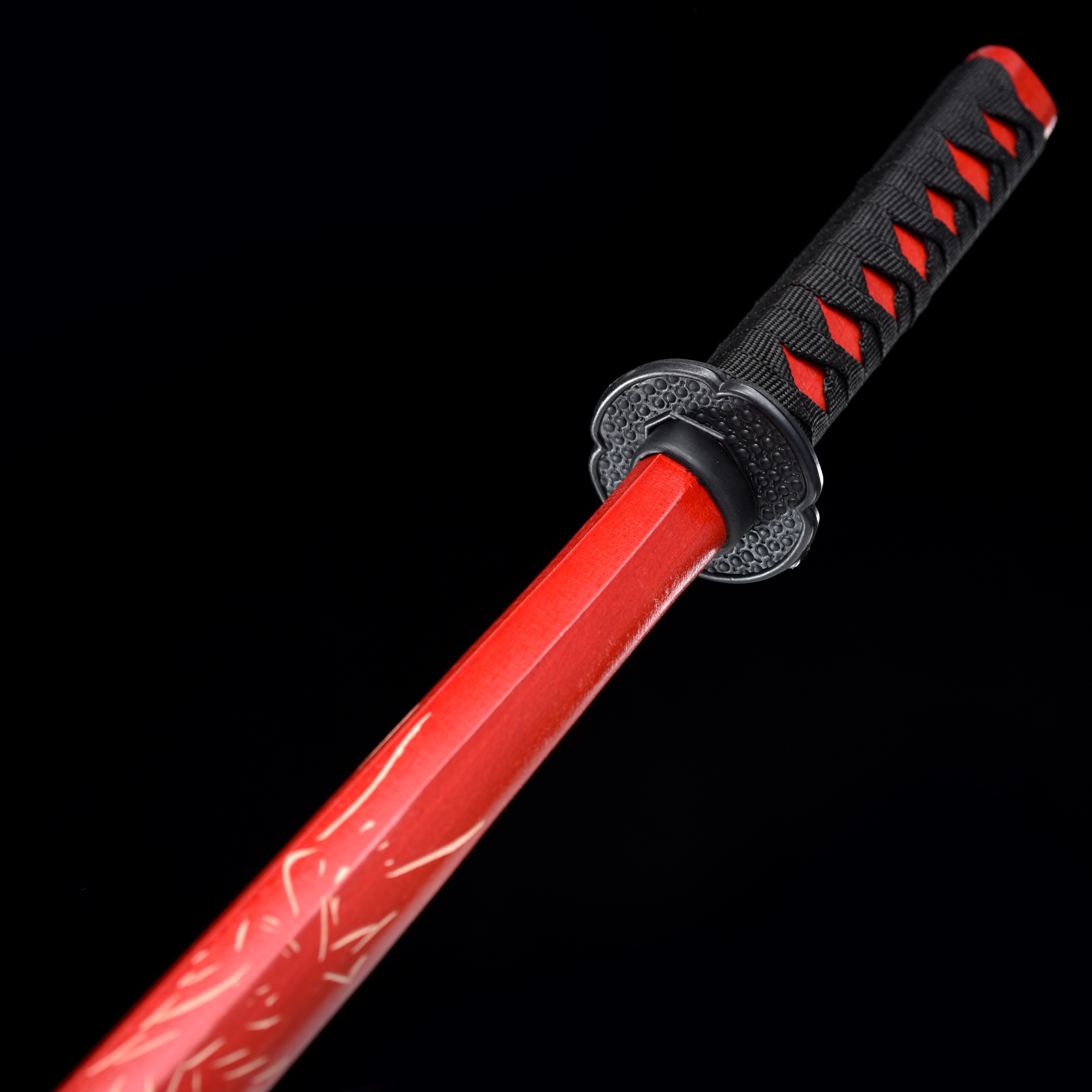 Handmade Red Wooden Dragon Kendo Stick Bokken Iaido Practice Daito