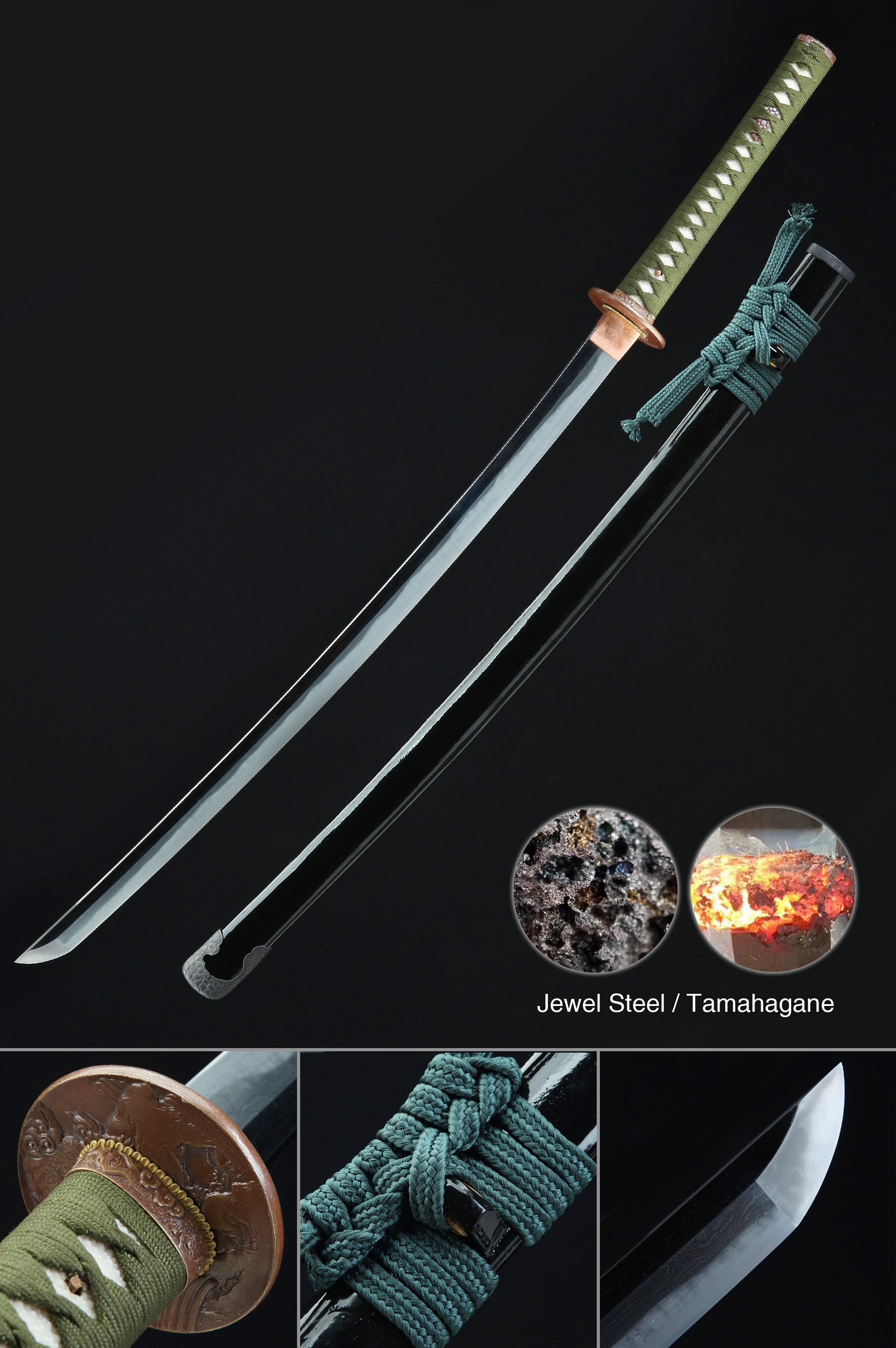 Tamahagane Katana Highperformance Battle Ready Japanese Katana Sword