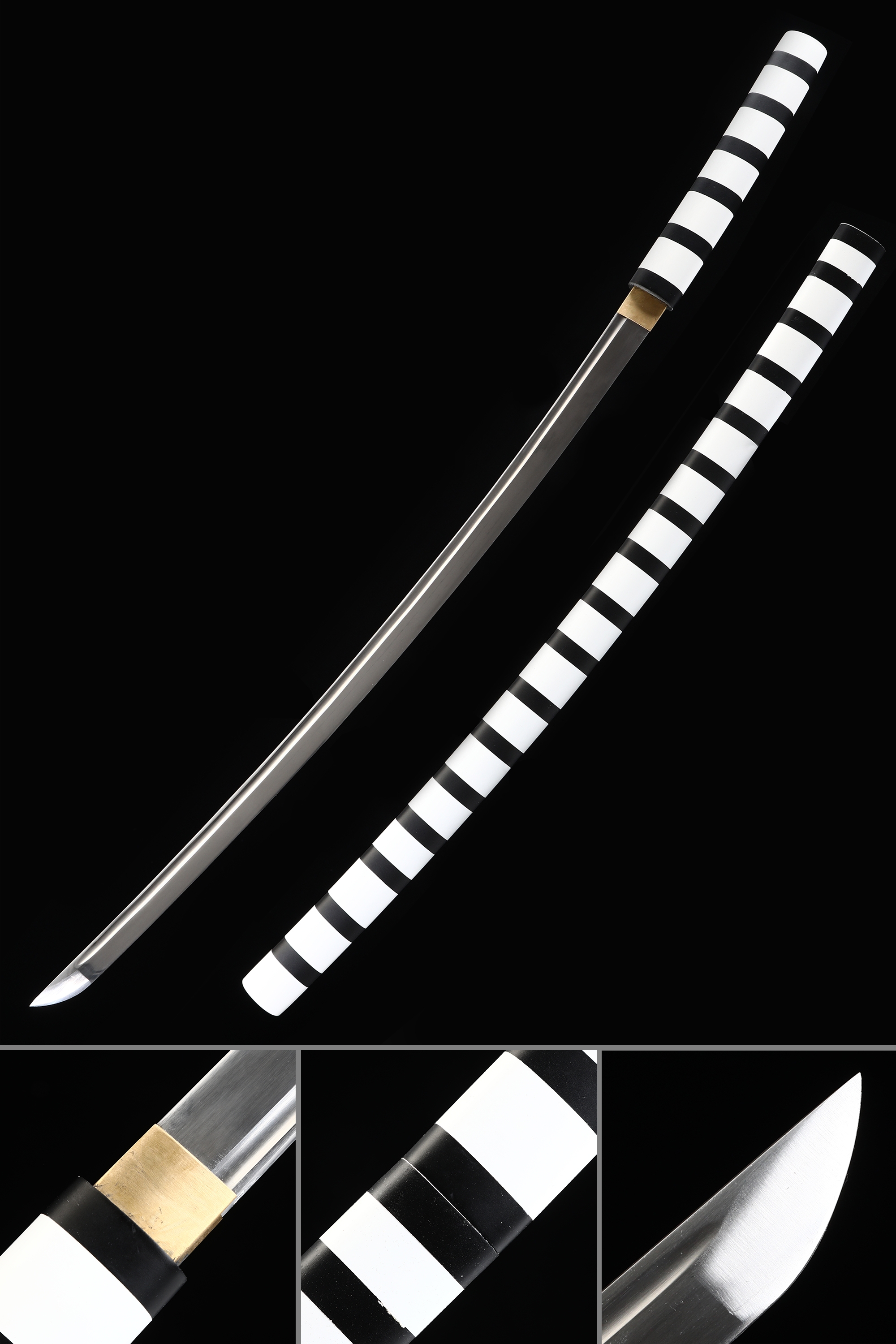 Shirasaya Katana Handmade Shirasaya Katana Sword High Manganese Steel