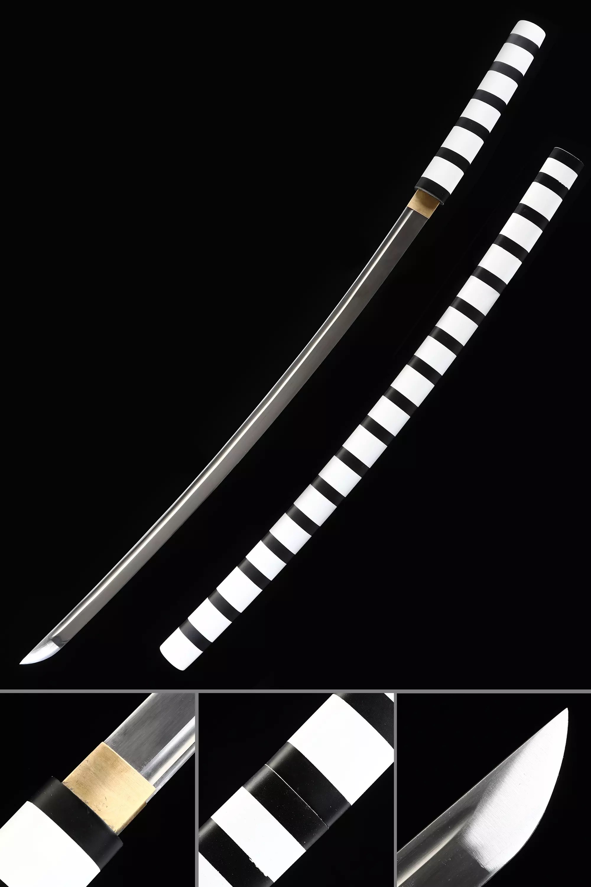 Shirasaya Katana Handmade Shirasaya Katana Sword High Manganese Steel