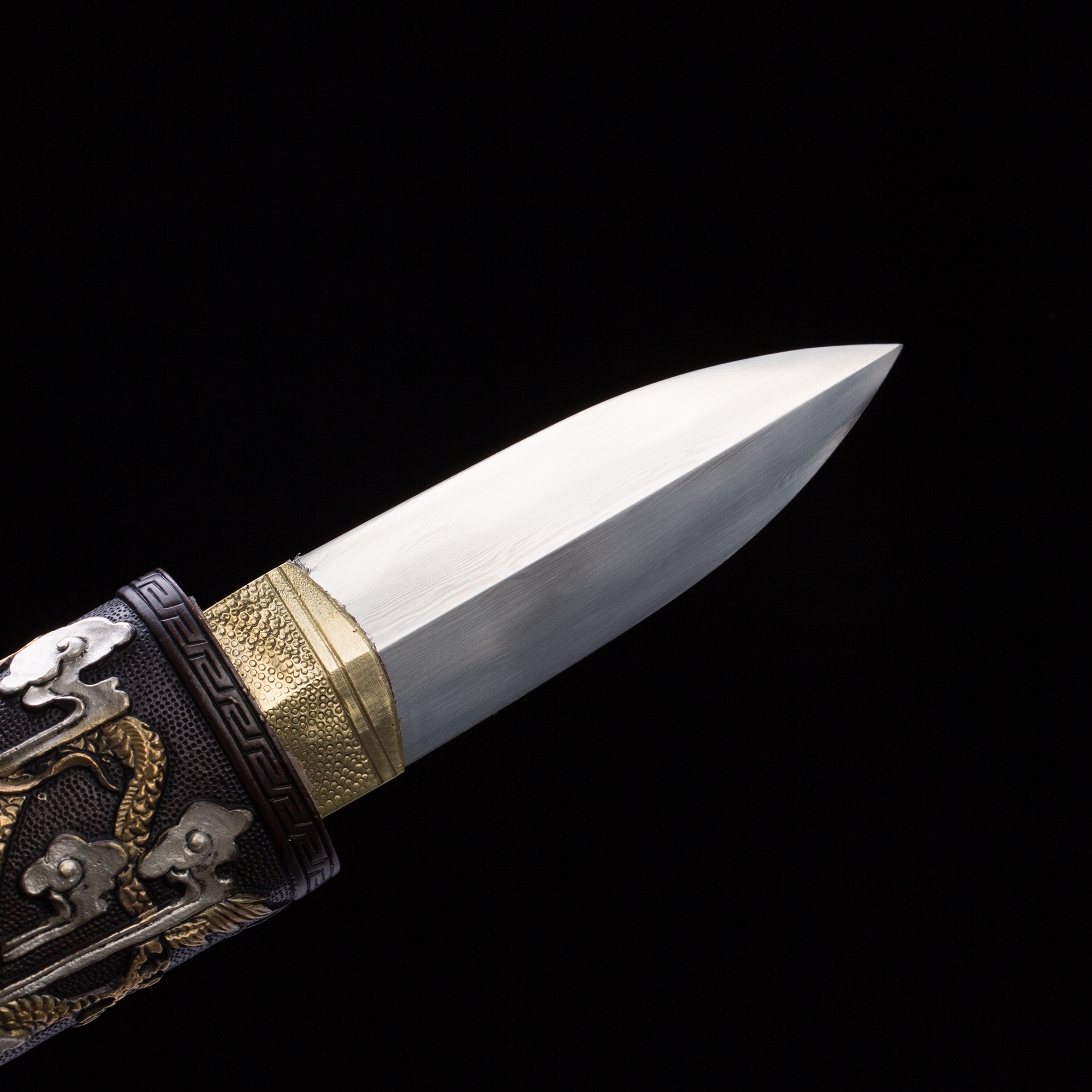 Tanto Knife Handmade Double Edge Pocket Tanto Knife T10 Carbon Steel