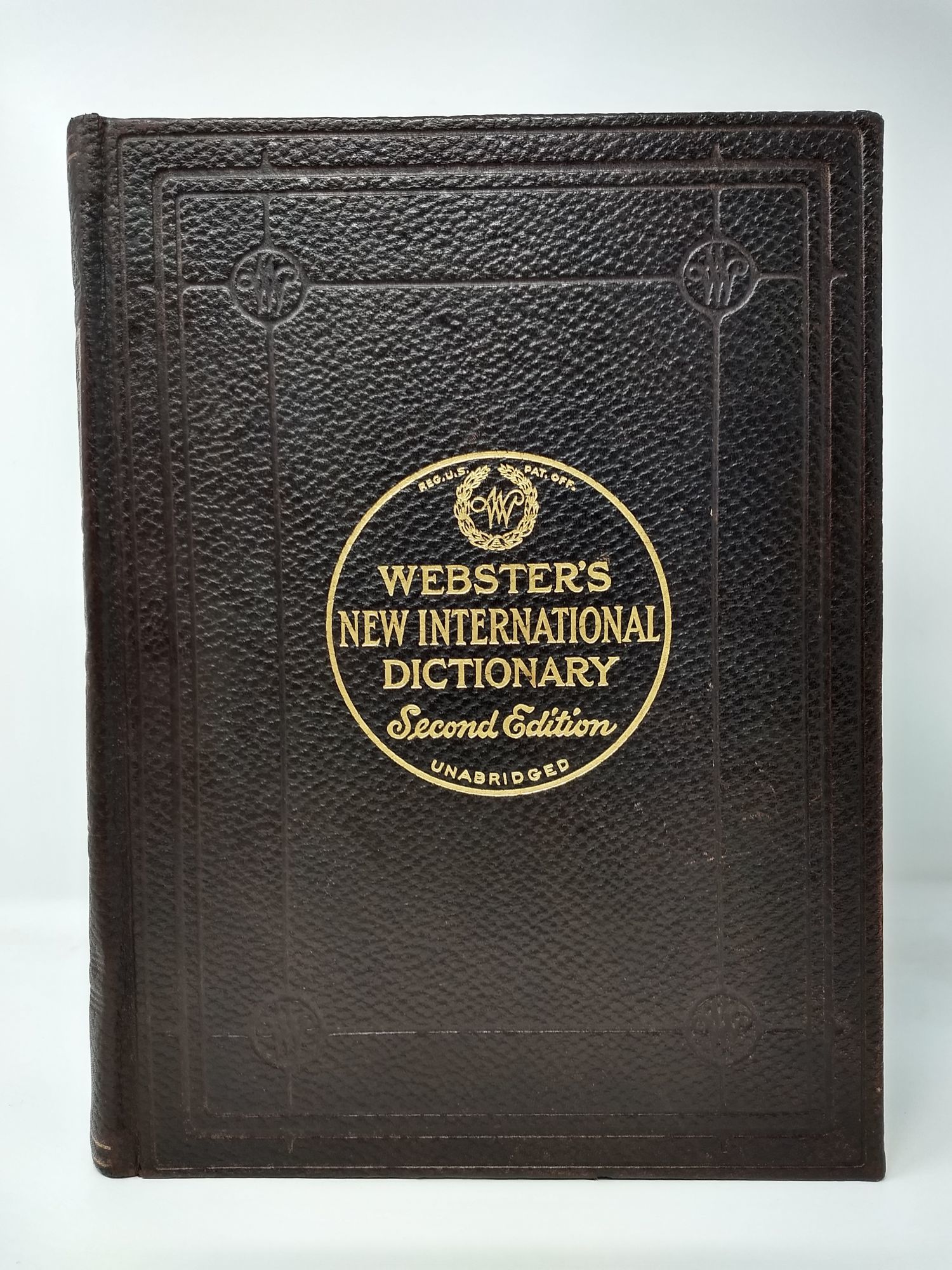 WEBSTER'S NEW INTERNATIONAL DICTIONARY OF THE ENGLISH LANGUAGE SECOND