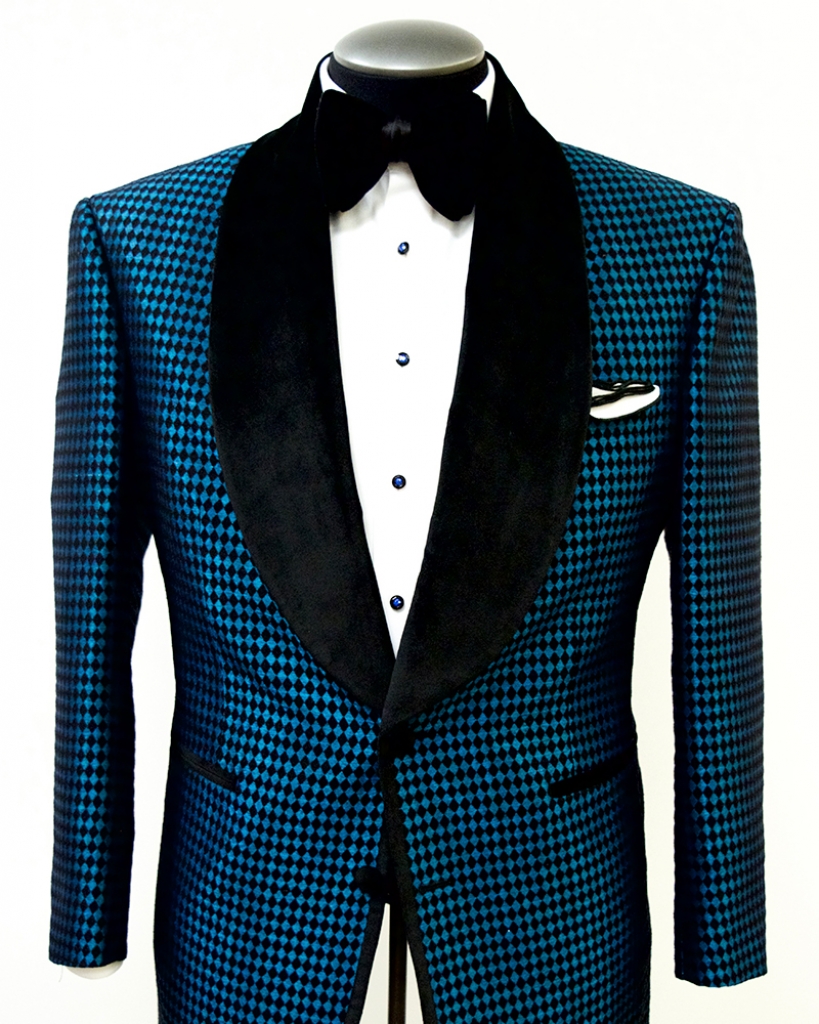 Bruce Buffer's Smoking Jacket Signature Style King & Bay Custom Men