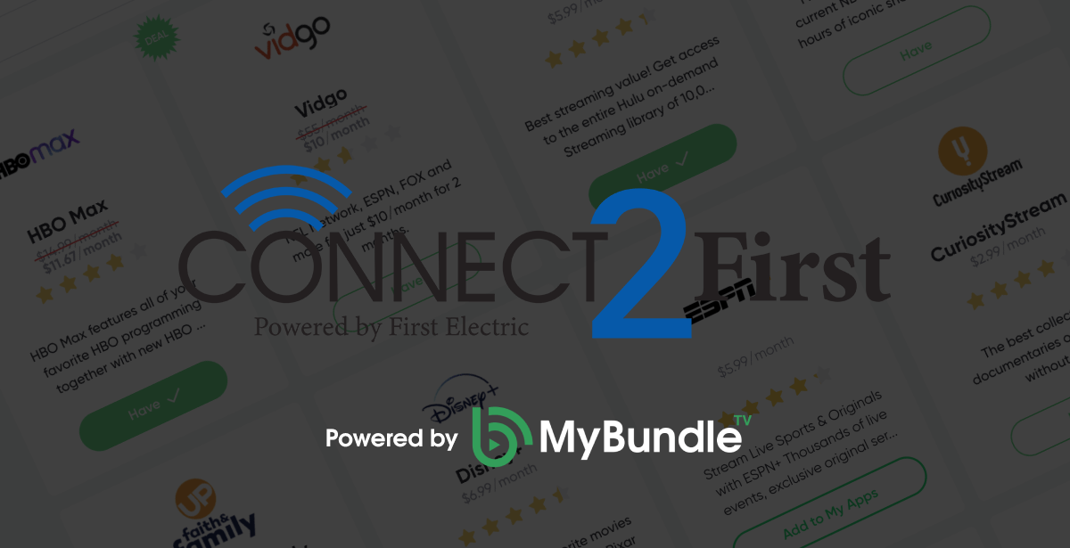 Find Your Streaming Service with Connect2First