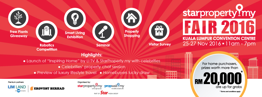 KLCC hosting StarProperty.my 2016 Fair