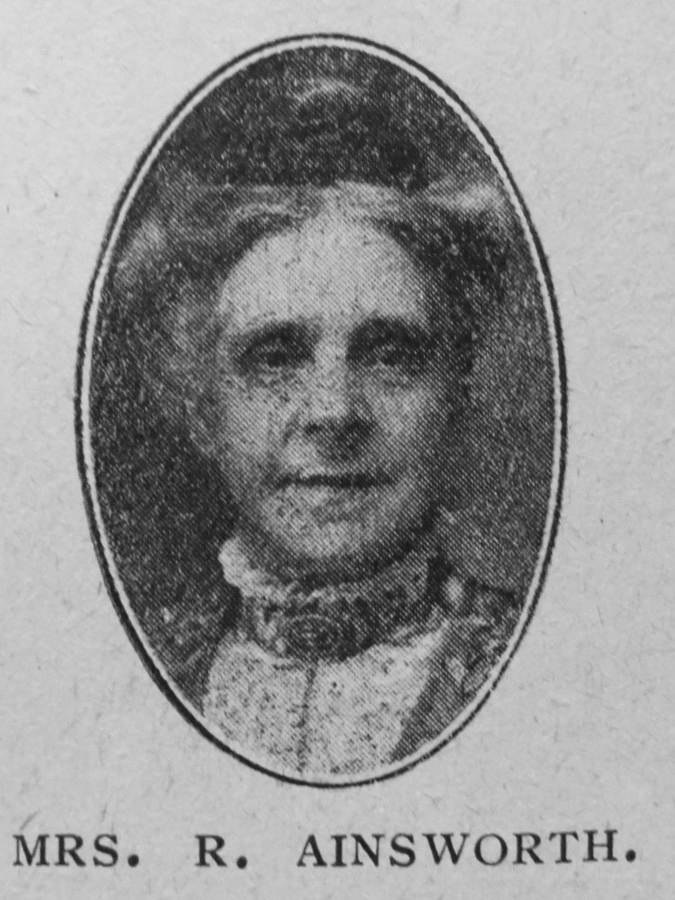 Ainsworth, Mary Jane (nee Heyes) (abt18511918) Surnames beginning