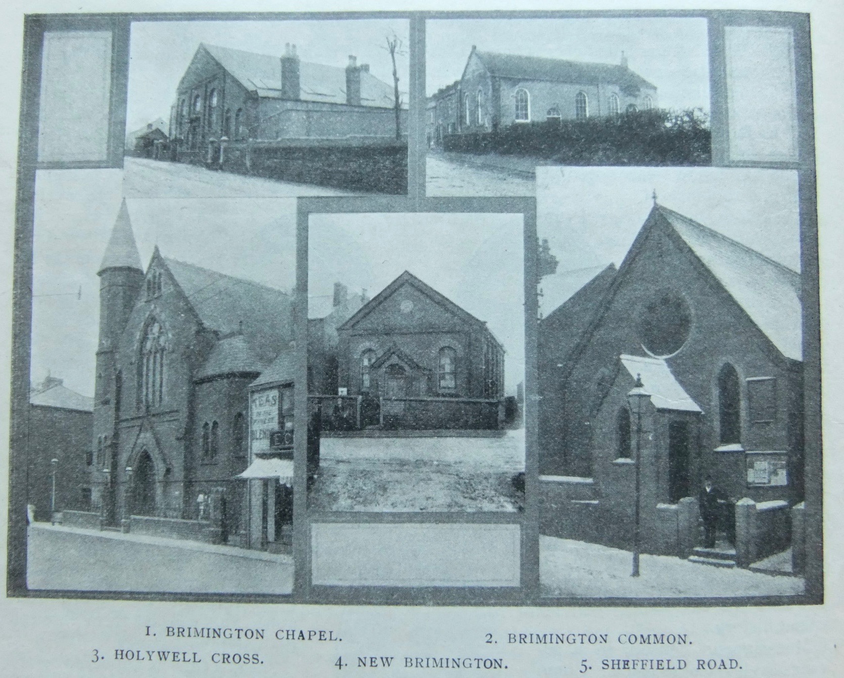 New Brimington Mount Tabor Primitive Methodist chapel L P My