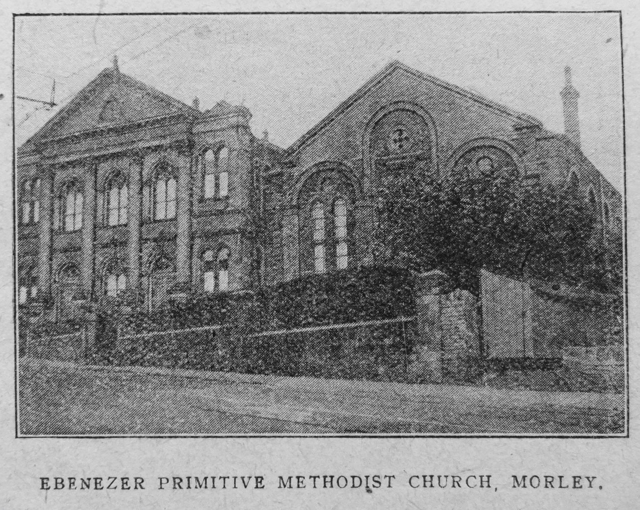 Morley Ebenezer Primitive Methodist chapel M My Primitive Methodists