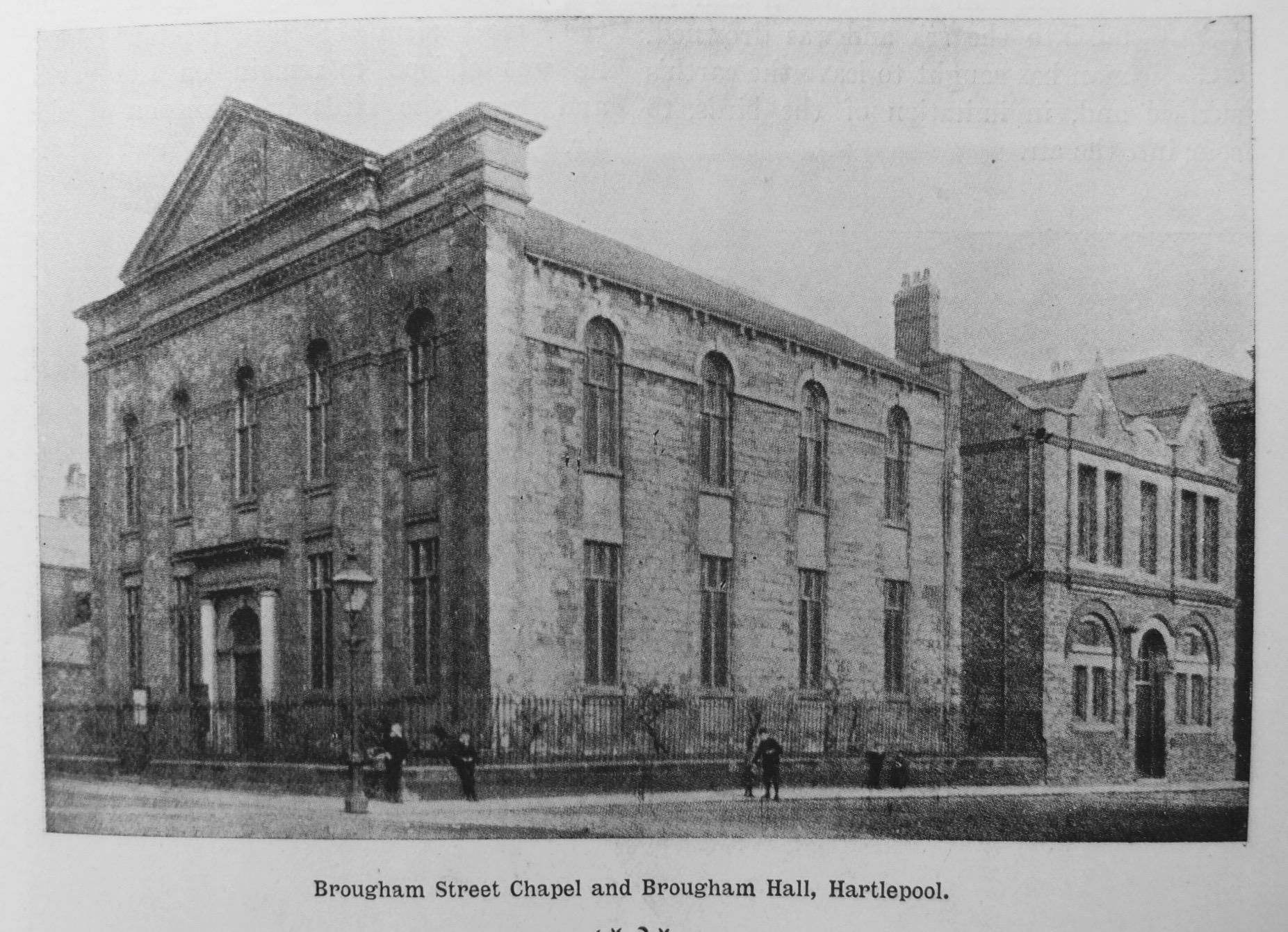 Hartlepool Brougham Street Primitive Methodist chapel H J My